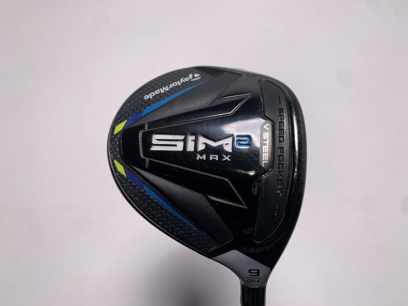 TaylorMade SIM2 MAX 9 Fairway Wood 24* Fujikura Ventus Blue 5R Regular RH