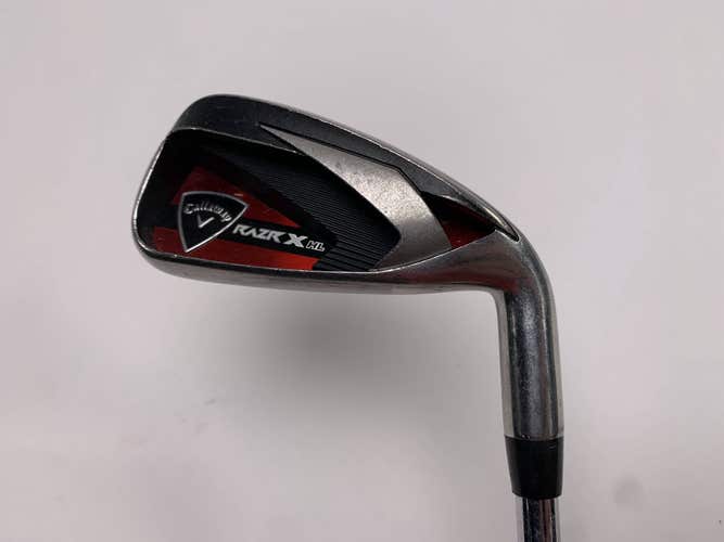Callaway Razr X HL Single 6 Iron M-10 XP Uniflex Steel Mens RH