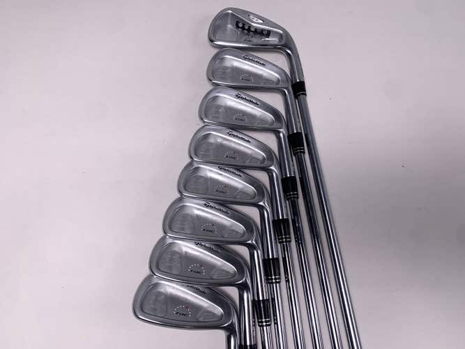 TaylorMade Rac Forged CB TP Iron Set 2-9 FCM 6.5 Rifle Extra Stiff Steel Mens RH