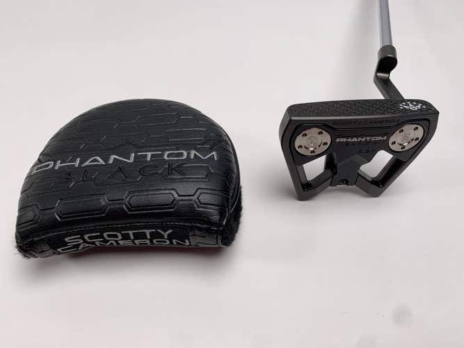 Scotty Cameron Phantom Black 9.2R 2025 Putter 33" Mens RH HC