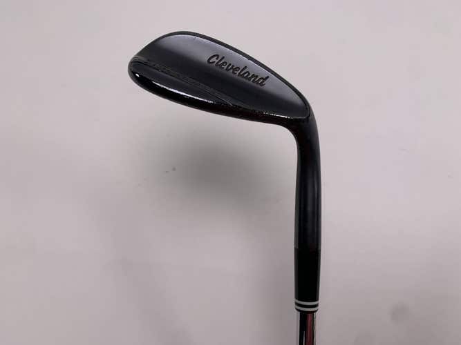 Cleveland RTX ZipCore Black Satin Sand Wedge SW 58* 12 DG Spinner Tour Mens RH