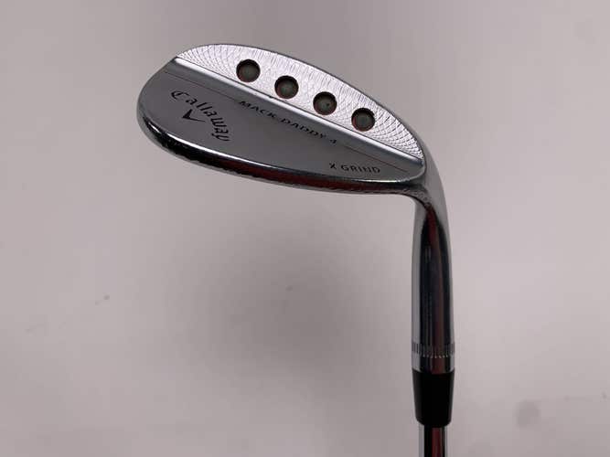 Callaway Mack Daddy 4 Chrome Lob Wedge LW 58* 12 Bounce DG S200 Stiff Mens RH