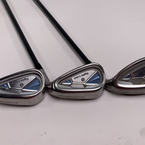 Adams Tight lies Iron Set 8-9-SW SuperShaft Ladies Graphite Womens RH