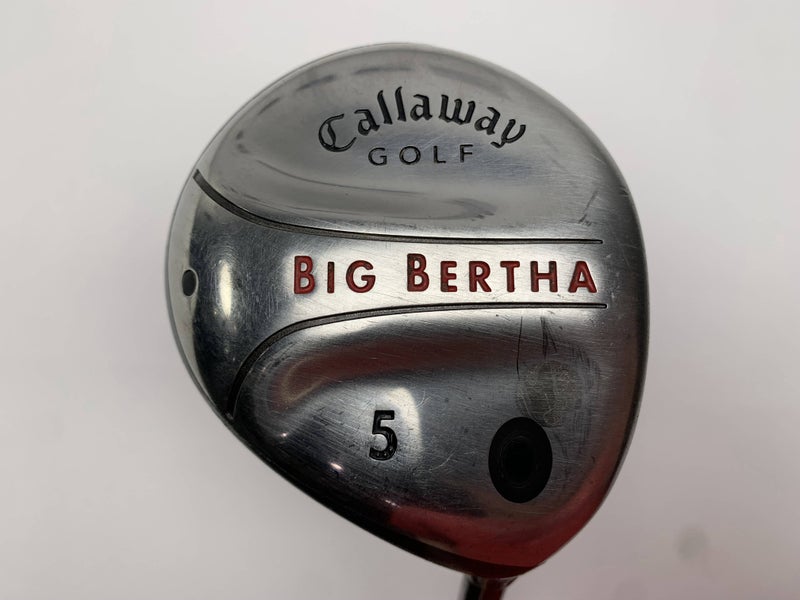 Callaway Big Bertha 2004 5 Fairway Wood 18* RCH 75w Regular Graphite Mens RH
