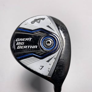 Callaway Great Big Bertha 2015 7 Fairway Wood 21* Bassara E42x5ct 42g Ladies RH