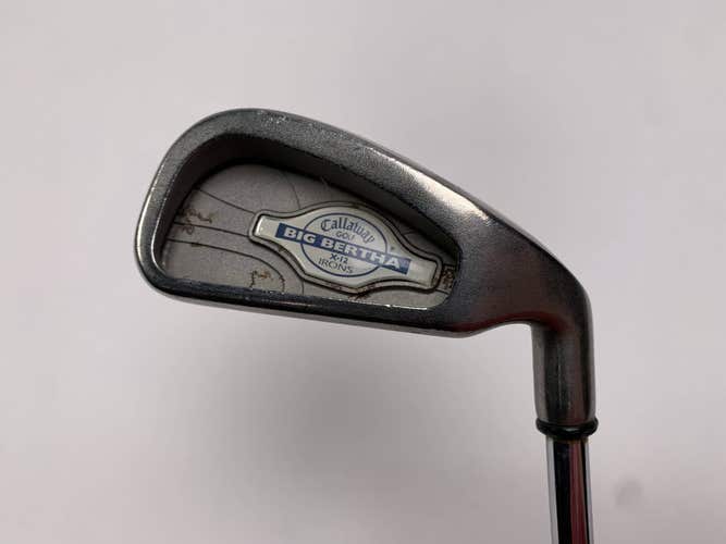 Callaway X-12 Single 4 Iron Memphis "10" 98 Regular Steel Mens RH Midsize Grip