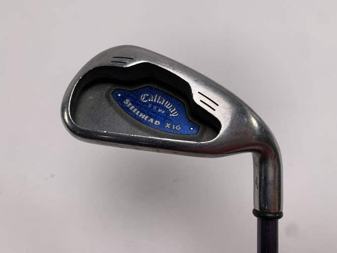 Callaway X-16 Single 6 Iron System CW75 85g Firm Graphite Mens RH