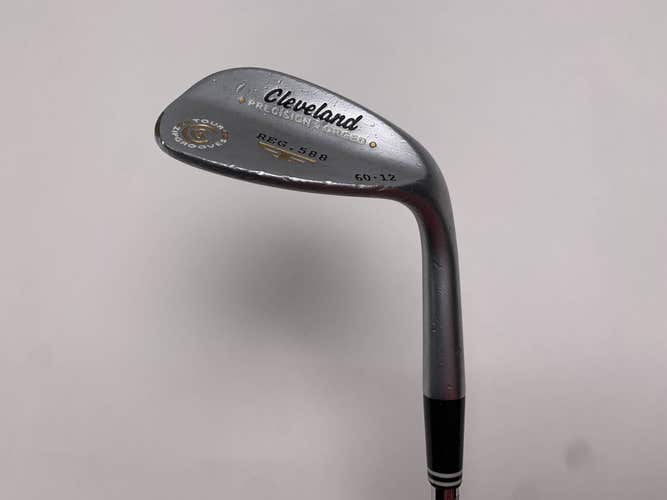 Cleveland 588 Chrome 2012 Lob Wedge LW 60* 12 Bounce Tour Concept Wedge RH