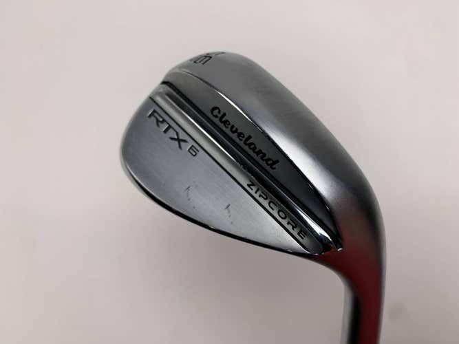 Cleveland RTX 6 ZipCore Tour Satin Sand Wedge SW 56* 10 DG Spinner Tour Issue RH