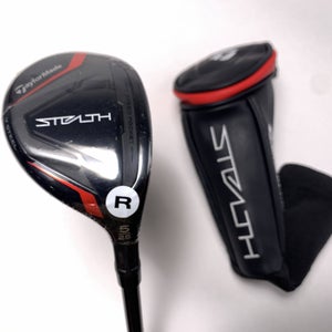 TaylorMade Stealth Rescue 5 Hybrid 25* Fujikura Atmos Red 6R Regular RH HC NEW