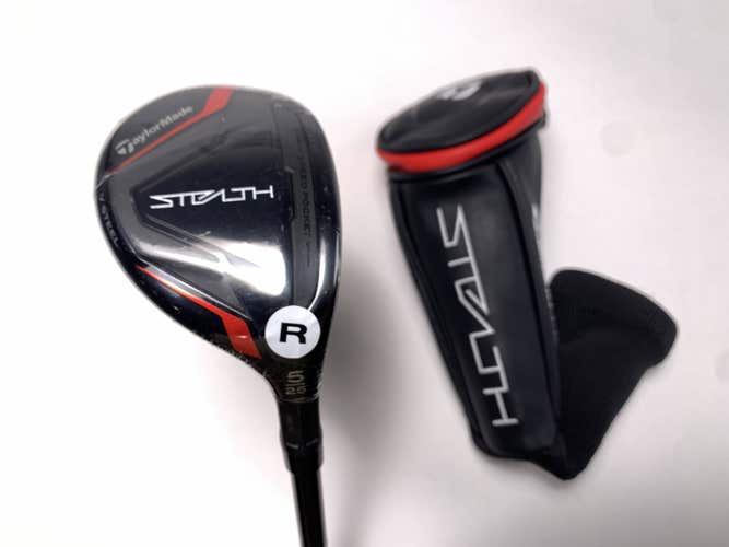 TaylorMade Stealth Rescue 5 Hybrid 25* Fujikura Atmos Red 6R Regular RH HC NEW