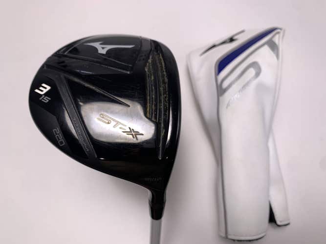 Mizuno ST-X 220 3 Fairway Wood 15* Aldila Ascent R Regular Graphite Mens RH HC