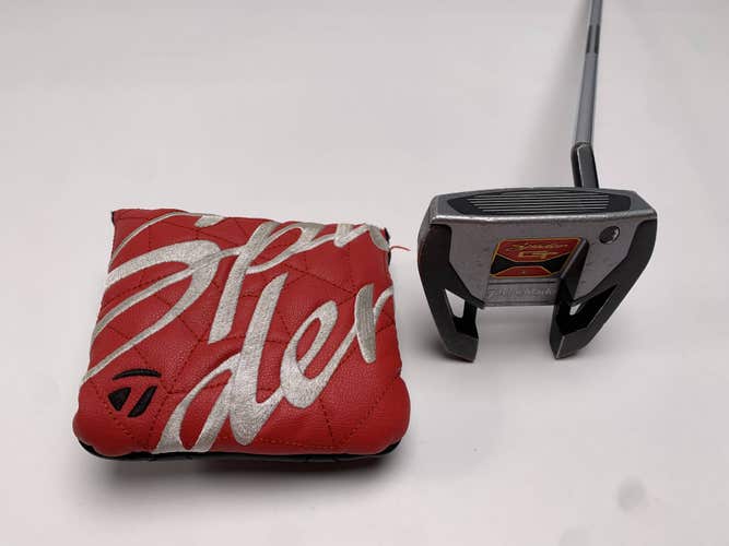 TaylorMade Spider GT Small Slant Silver Putter 35" SuperStroke Pistol 1.0 RH HC