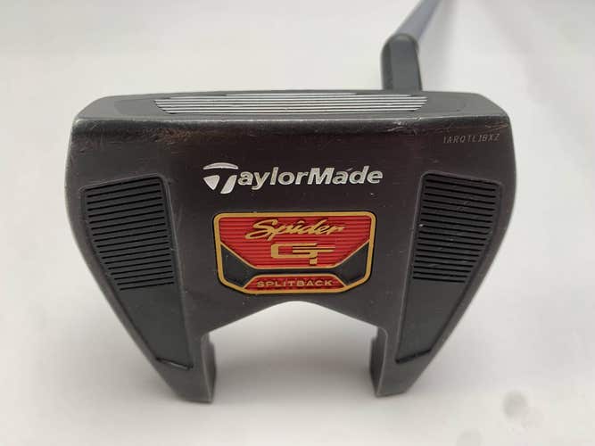 TaylorMade Spider GT Splitback Slant Putter 35" SuperStroke Pistol GTR 1.0 RH