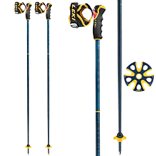 52 in (130cm) Leki Spitfire 3D Ski Poles (New)