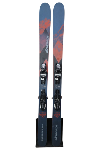 USED 2023 Nordica Enforcer 100 Skis 172cm with Look NX 12 Bindings
