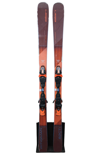 USED 2023 Elan Wingman 82 CTi Skis 172cm with Elan EMX 12 Bindings