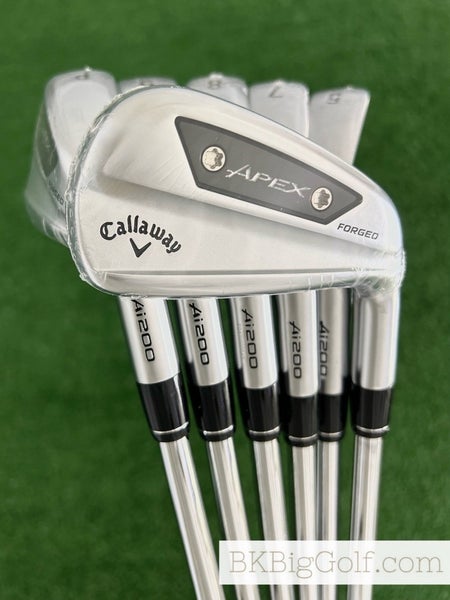 NEW Callaway Apex Ai200 24 Forged Iron Set 5-P / NS Pro Modus Tour 105 Stiff