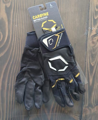 Adult Large EvoShield Carbine Batting Gloves (New)