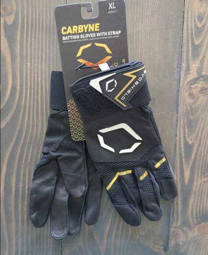 Adult XLarge EvoShield Carbine Batting Gloves (New)