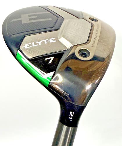 Callaway Elyte 7 Wood 21 Denali Charcoal 60g Regular Flex 42 Head cover