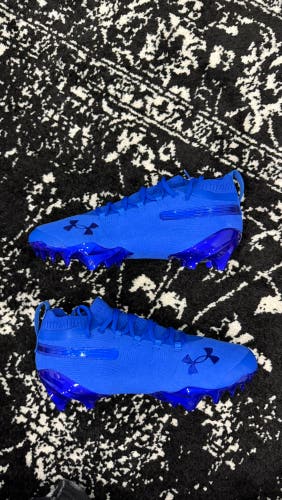 Men's Size M 12 Under Armour Spotlight MC Mid Top Molded Cleats (New)