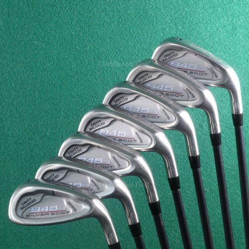 Tommy Armour 845FS Silver Scot 4-PW Iron Set Factory Graphite Light
