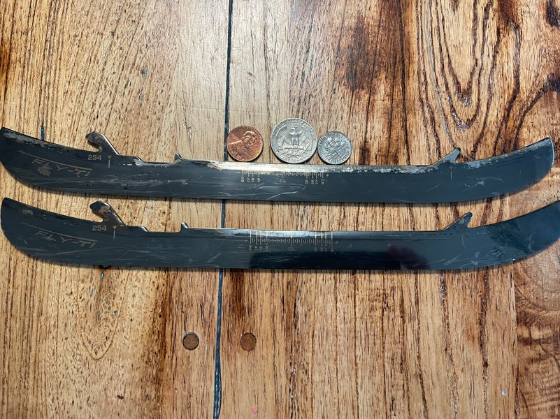 Used Bauer Fly-Ti 254 MM blades - size6/6.5