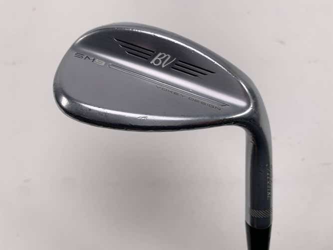 Titleist Vokey SM9 Tour Chrome Lob Wedge LW 58* 12 Bounce D-Grind Wedge Steel RH
