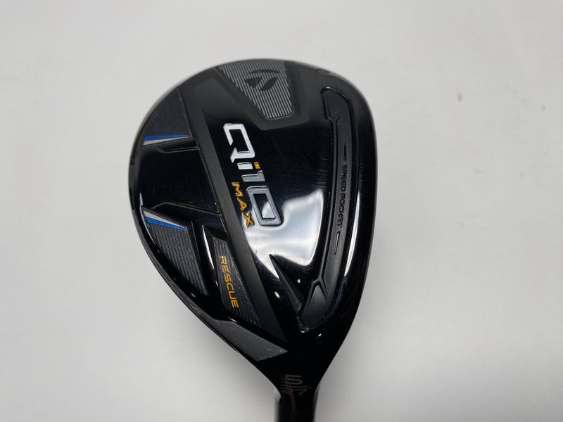 TaylorMade Qi10 MAX 5 Hybrid 27* Fujikura Speeder NX 50g Senior Graphite Mens RH