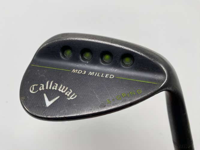 Callaway MD3 Milled Black S-Grind Sand Wedge SW 56* 10 S DG RH