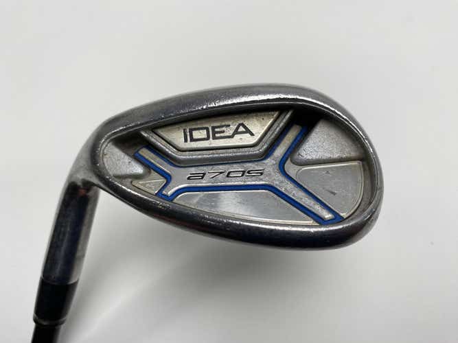 Adams Idea A7 OS Sand Wedge SW Grafalloy ProLaunch AXIS Wedge Graphite Mens LH