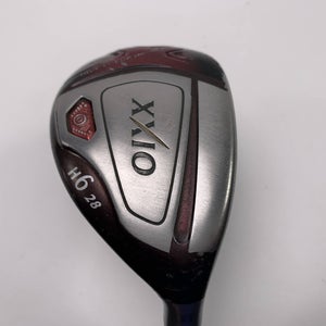 XXIO X Red 6 Hybrid 28* MP1000 35g Ladies Graphite Womens RH Oversize Grip