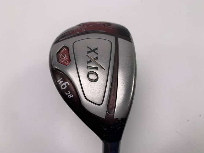 XXIO X Red 6 Hybrid 28* MP1000 35g Ladies Graphite Womens RH Oversize Grip