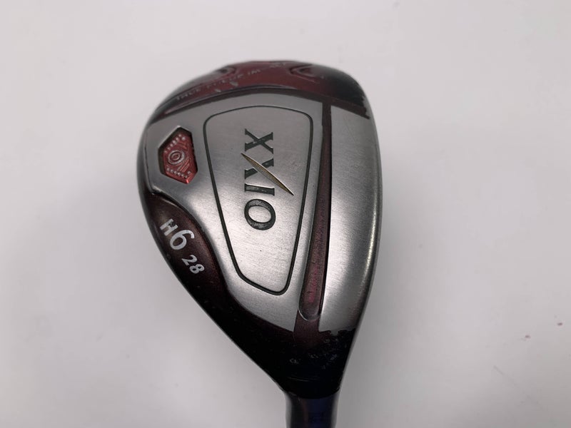 XXIO X Red 6 Hybrid 28* MP1000 35g Ladies Graphite Womens RH Oversize Grip