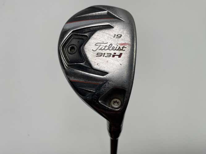 Titleist 913 H 3 Hybrid 19* Diamana D+102 HY 102g Stiff RH Midsize Grip