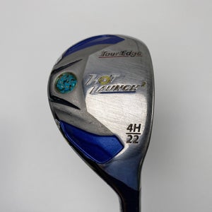 Tour Edge Hot Launch 4 Hybrid 22* Hot Launch Uniflex Graphite Mens RH
