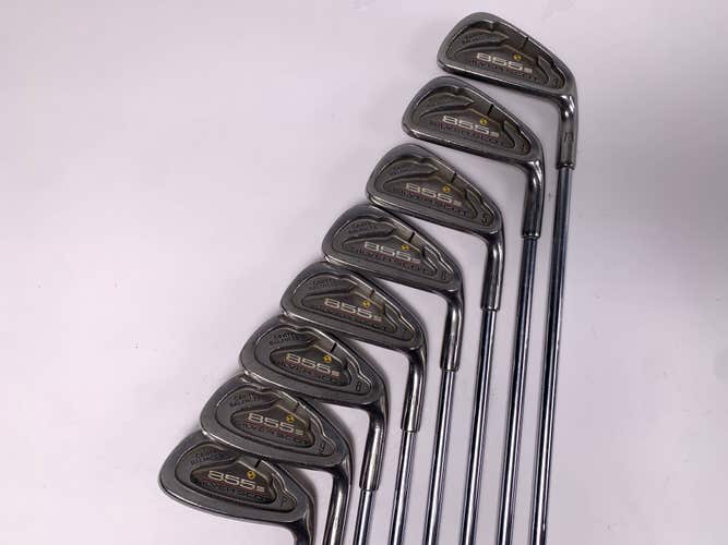 Tommy Armour 855 S Silver Scot Iron Set 3-PW Stiff Steel Mens RH