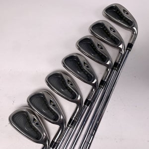 TaylorMade R7 XD Iron Set 4-PW T-Step Ultralite Stiff Steel Mens RH