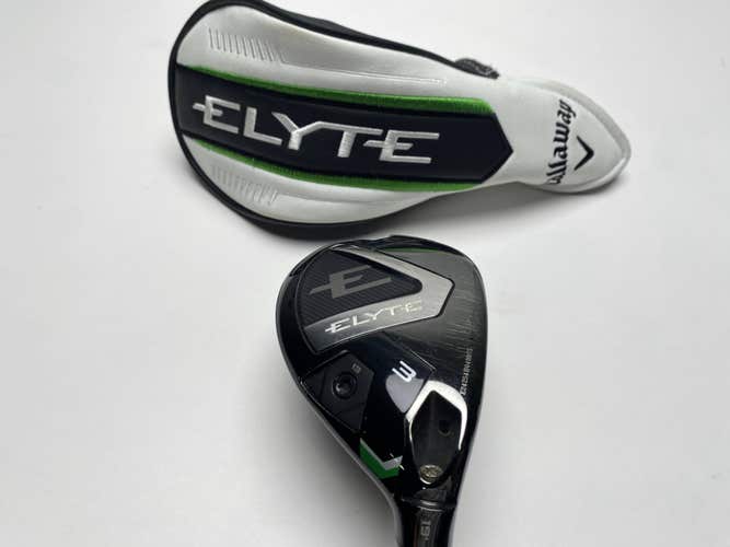 Callaway Elyte 3 Hybrid 19* Project X Denali 6.0 70g Stiff Graphite Mens RH HC