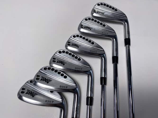 PXG 0311 P GEN2 Chrome Iron Set 5-PW Project X LZ 6.5 125g Extra Stiff RH
