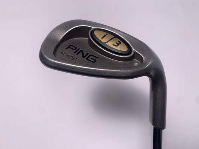 Ping i3 Blade Sand Wedge SW White Dot 3* Up Cushin JZ Stiff Steel Mens RH +1''