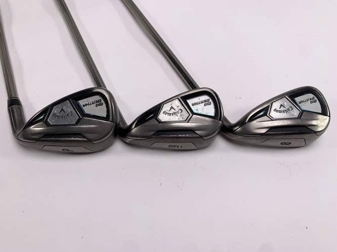 Callaway Big Bertha 2015 Iron Set 8-PW UST Mamiya Recoil 450 F1 Ladies RH