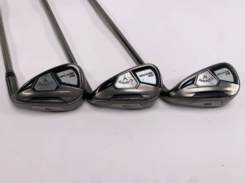 Callaway Big Bertha 2015 Iron Set 8-PW UST Mamiya Recoil 450 F1 Ladies RH