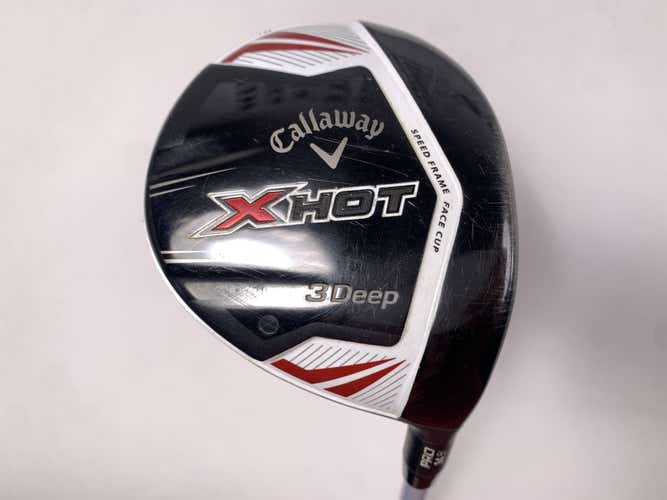 Callaway X Hot 3 Deep Pro 3 Fairway Wood 14.5* Project X PXv 6.0 Stiff RH