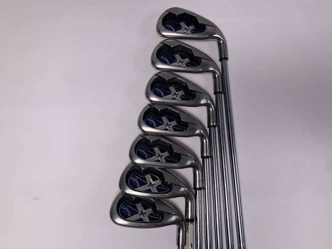 Callaway X-18 Iron Set 3-9 Regular Steel Mens RH