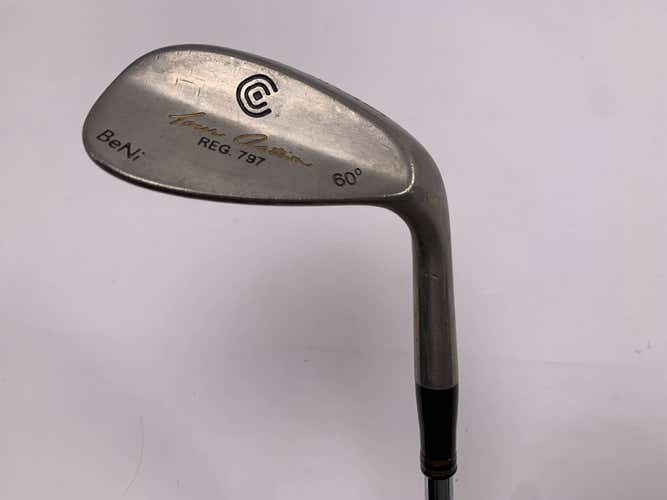 Cleveland 797 Beryllium Nickel Lob Wedge LW 60* True Temper Wedge Steel Mens RH