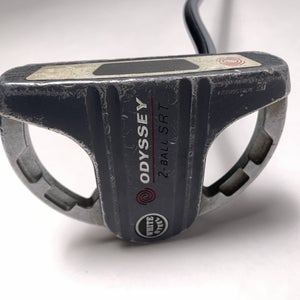 Odyssey White Steel 2-Ball SRT Putter 35" Mens RH