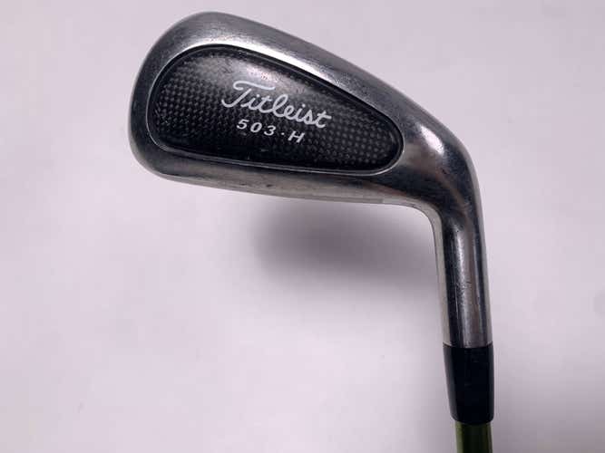 Titleist 503 H Hybrid 19* Aldila NV Green Hybrid 85g Stiff  Mens RH Midsize Grip
