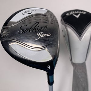 Callaway Solaire Gems 3 Fairway Wood 15* 55g Ladies RH HC